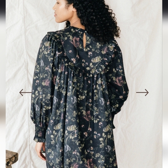 Christy Dawn The Heather Dress Noir Turkey Tail XS NWOT - Picture 2 of 11